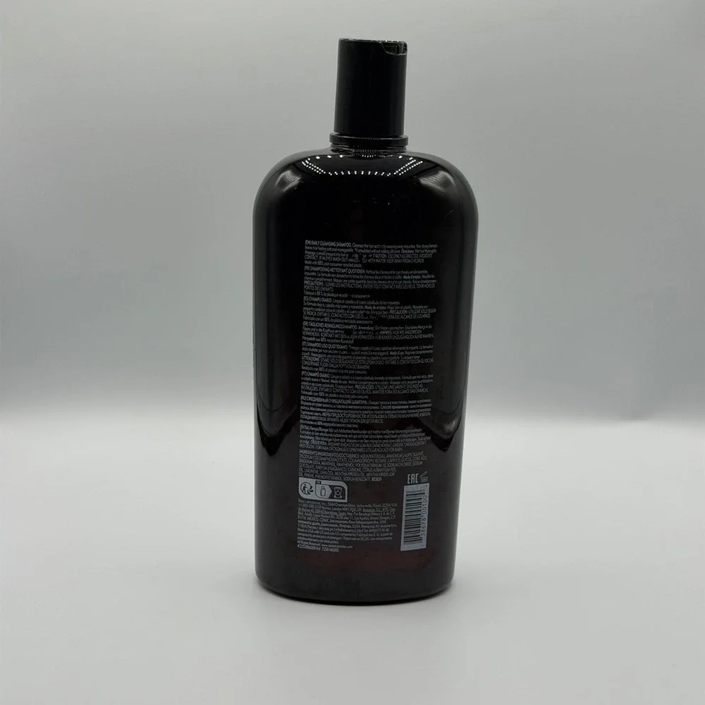 American Crew Daily Cleansing Shampoo 33.8 fl oz 1L Vegan Silicone Free Mens